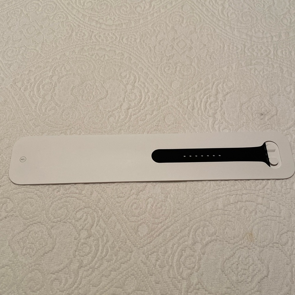 NWT Apple sport watch band - bottom black band. 38mm.